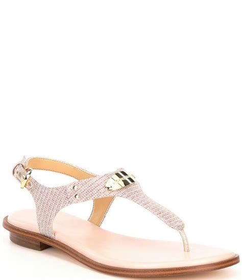 michael kors sandalen rosegold
